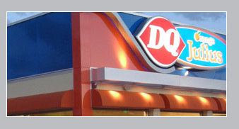 orange julius panels alpolic dq conversions dairy queen nulook